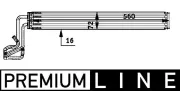 Ölkühler, Lenkung MAHLE CLC 51 000P