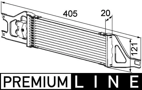 Ölkühler, Automatikgetriebe MAHLE CLC 57 000P