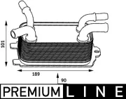 Ölkühler, Motoröl MAHLE CLC 60 000P