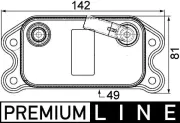 Ölkühler, Motoröl MAHLE CLC 73 000P