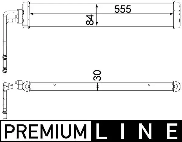 Ölkühler, Automatikgetriebe MAHLE CLC 99 000P