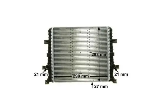 Kühler, Motorkühlung MAHLE CR 1025 000P Bild Kühler, Motorkühlung MAHLE CR 1025 000P