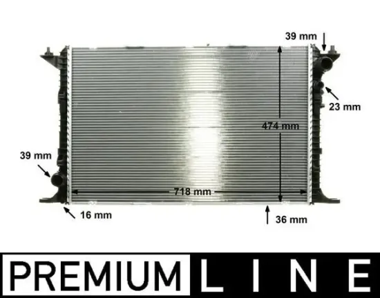 Kühler, Motorkühlung MAHLE CR 1026 000P Bild Kühler, Motorkühlung MAHLE CR 1026 000P