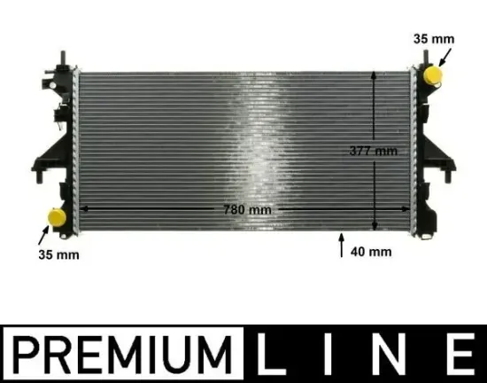 Kühler, Motorkühlung MAHLE CR 1069 000P Bild Kühler, Motorkühlung MAHLE CR 1069 000P