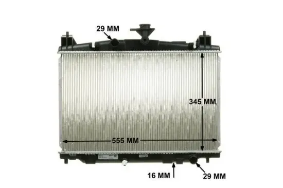 Kühler, Motorkühlung MAHLE CR 1071 000S Bild Kühler, Motorkühlung MAHLE CR 1071 000S