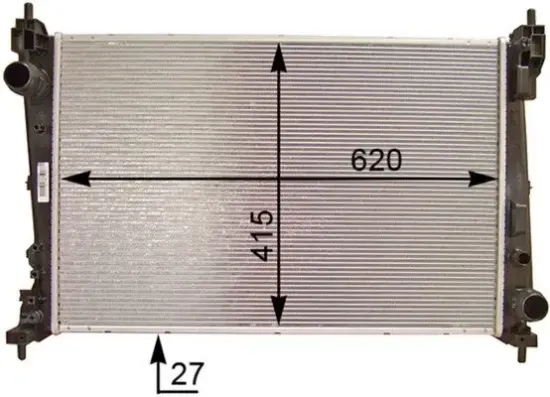 Kühler, Motorkühlung MAHLE CR 1112 000P Bild Kühler, Motorkühlung MAHLE CR 1112 000P