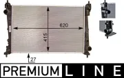 Kühler, Motorkühlung MAHLE CR 1112 000P