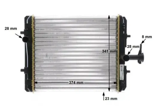 Kühler, Motorkühlung MAHLE CR 1114 000S Bild Kühler, Motorkühlung MAHLE CR 1114 000S