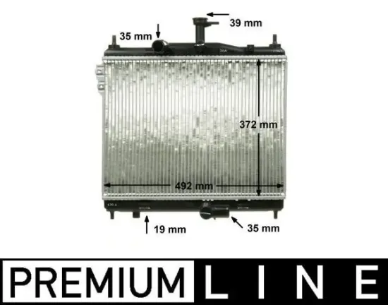 Kühler, Motorkühlung MAHLE CR 1117 000P Bild Kühler, Motorkühlung MAHLE CR 1117 000P