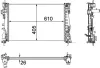 Kühler, Motorkühlung MAHLE CR 1180 000P Bild Kühler, Motorkühlung MAHLE CR 1180 000P