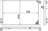 Kühler, Motorkühlung MAHLE CR 1204 000P Bild Kühler, Motorkühlung MAHLE CR 1204 000P