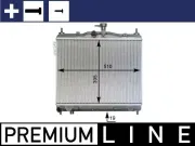 Kühler, Motorkühlung MAHLE CR 1277 000P