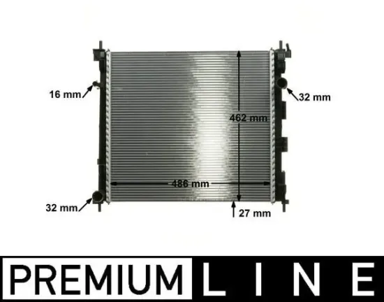 Kühler, Motorkühlung MAHLE CR 1288 000P Bild Kühler, Motorkühlung MAHLE CR 1288 000P