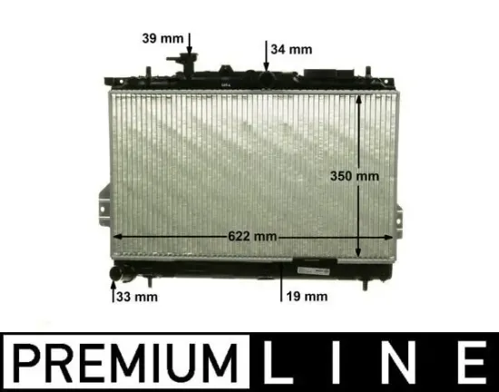 Kühler, Motorkühlung MAHLE CR 1292 000P Bild Kühler, Motorkühlung MAHLE CR 1292 000P