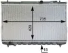 Kühler, Motorkühlung MAHLE CR 1299 000P Bild Kühler, Motorkühlung MAHLE CR 1299 000P