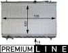 Kühler, Motorkühlung MAHLE CR 1299 000P Bild Kühler, Motorkühlung MAHLE CR 1299 000P