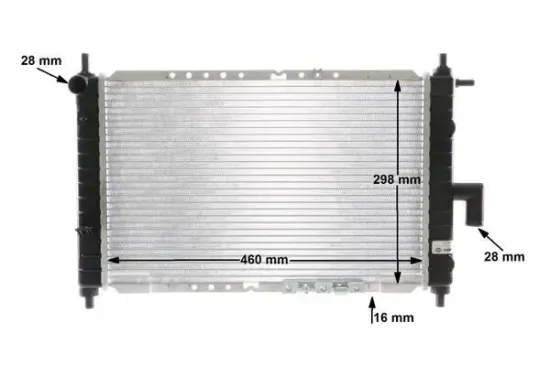 Kühler, Motorkühlung MAHLE CR 1306 000S Bild Kühler, Motorkühlung MAHLE CR 1306 000S