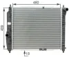Kühler, Motorkühlung MAHLE CR 1309 000S Bild Kühler, Motorkühlung MAHLE CR 1309 000S