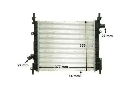 Kühler, Motorkühlung MAHLE CR 1349 000P Bild Kühler, Motorkühlung MAHLE CR 1349 000P