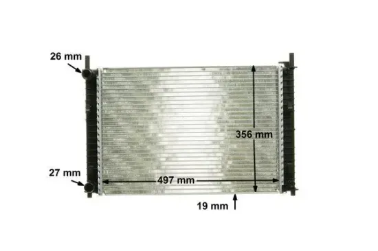 Kühler, Motorkühlung MAHLE CR 1354 000P Bild Kühler, Motorkühlung MAHLE CR 1354 000P