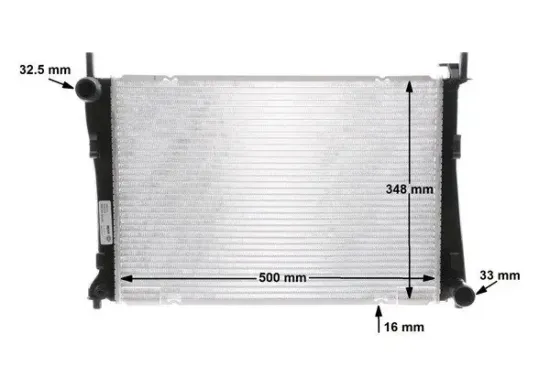 Kühler, Motorkühlung MAHLE CR 1355 000S Bild Kühler, Motorkühlung MAHLE CR 1355 000S
