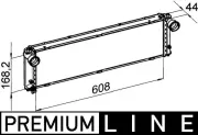 Kühler, Motorkühlung MAHLE CR 1394 000P