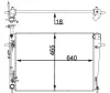 Kühler, Motorkühlung MAHLE CR 1402 000P Bild Kühler, Motorkühlung MAHLE CR 1402 000P