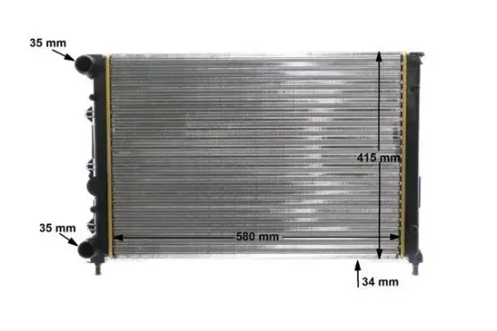 Kühler, Motorkühlung MAHLE CR 1411 000S Bild Kühler, Motorkühlung MAHLE CR 1411 000S