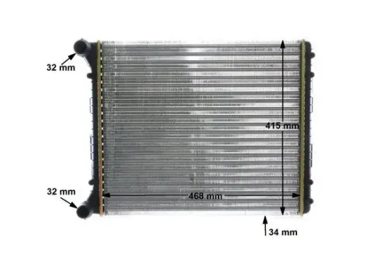 Kühler, Motorkühlung MAHLE CR 1418 000S Bild Kühler, Motorkühlung MAHLE CR 1418 000S