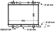 Kühler, Motorkühlung MAHLE CR 1434 000S