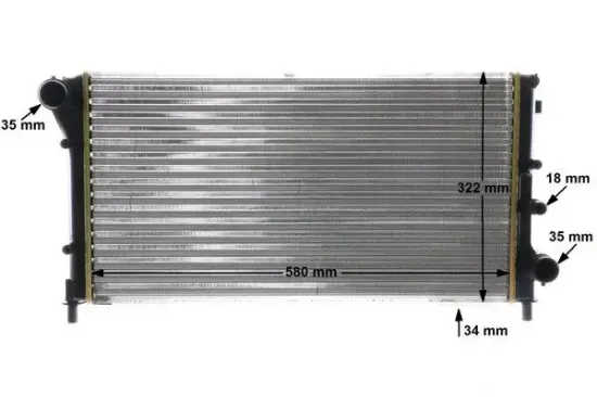 Kühler, Motorkühlung MAHLE CR 1453 000S Bild Kühler, Motorkühlung MAHLE CR 1453 000S