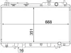 Kühler, Motorkühlung MAHLE CR 1457 000S Bild Kühler, Motorkühlung MAHLE CR 1457 000S