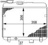 Kühler, Motorkühlung MAHLE CR 145 000S Bild Kühler, Motorkühlung MAHLE CR 145 000S