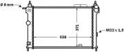 Kühler, Motorkühlung MAHLE CR 1493 000S