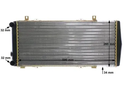 Kühler, Motorkühlung MAHLE CR 1513 000S Bild Kühler, Motorkühlung MAHLE CR 1513 000S