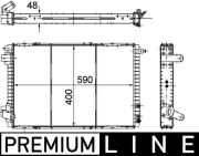 Kühler, Motorkühlung MAHLE CR 151 000P