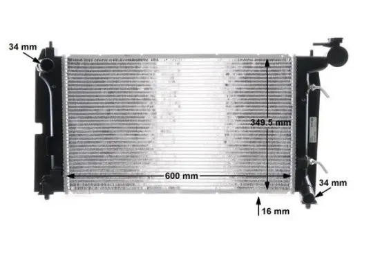 Kühler, Motorkühlung MAHLE CR 1049 000S Bild Kühler, Motorkühlung MAHLE CR 1049 000S