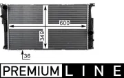 Kühler, Motorkühlung MAHLE CR 1725 000P