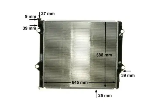 Kühler, Motorkühlung MAHLE CR 1102 000P Bild Kühler, Motorkühlung MAHLE CR 1102 000P