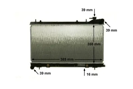 Kühler, Motorkühlung MAHLE CR 1874 000S Bild Kühler, Motorkühlung MAHLE CR 1874 000S