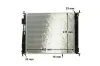 Kühler, Motorkühlung MAHLE CR 1889 000S Bild Kühler, Motorkühlung MAHLE CR 1889 000S