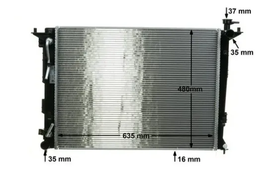 Kühler, Motorkühlung MAHLE CR 1890 000S Bild Kühler, Motorkühlung MAHLE CR 1890 000S