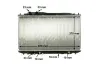 Kühler, Motorkühlung MAHLE CR 1894 000S Bild Kühler, Motorkühlung MAHLE CR 1894 000S