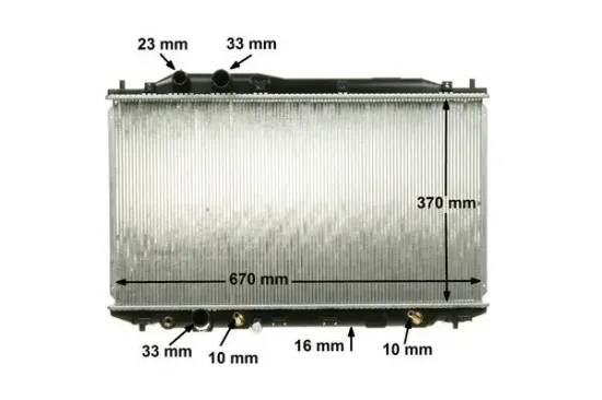 Kühler, Motorkühlung MAHLE CR 1894 000S Bild Kühler, Motorkühlung MAHLE CR 1894 000S