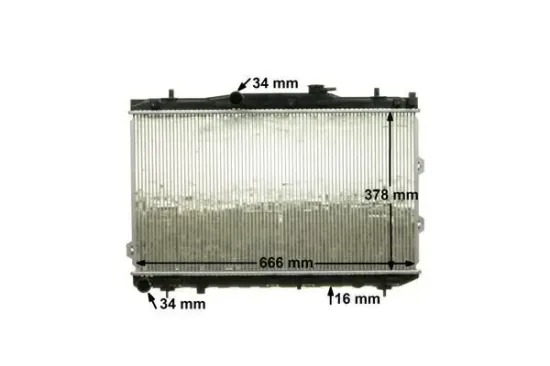 Kühler, Motorkühlung MAHLE CR 1897 000S Bild Kühler, Motorkühlung MAHLE CR 1897 000S
