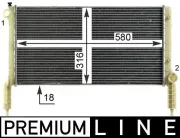 Kühler, Motorkühlung MAHLE CR 1991 000P