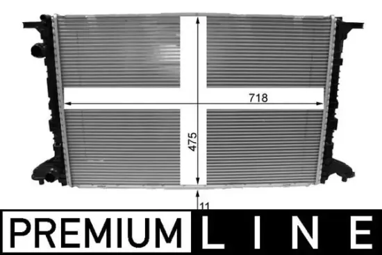 Kühler, Motorkühlung MAHLE CR 2177 000P Bild Kühler, Motorkühlung MAHLE CR 2177 000P