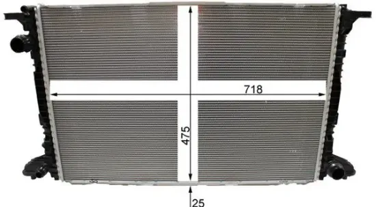 Kühler, Motorkühlung MAHLE CR 2180 000P Bild Kühler, Motorkühlung MAHLE CR 2180 000P