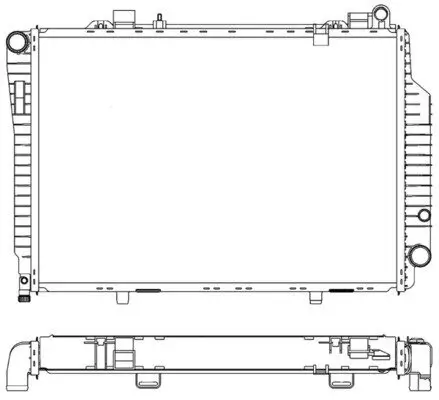 Kühler, Motorkühlung MAHLE CR 249 000P Bild Kühler, Motorkühlung MAHLE CR 249 000P