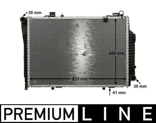 Kühler, Motorkühlung MAHLE CR 249 000P Bild Kühler, Motorkühlung MAHLE CR 249 000P